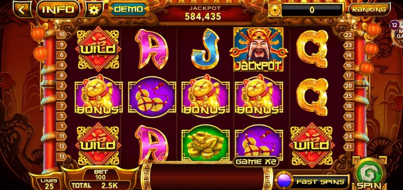 Giao diện game nổ hũ tại Ibet88 rất bắt mắt 